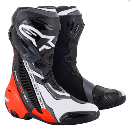 BOTA ALPINESTARS SUPERTECH R ROJA BLANCA