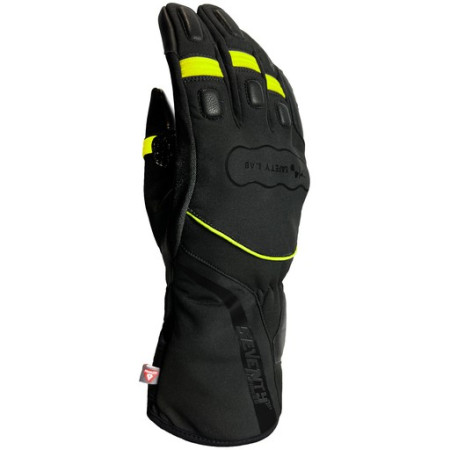 GUANTE GOBI SEVENTY SD-T7 INVIERNO TOURING HOMBRE NEGRO/AMARILLO FLUOR