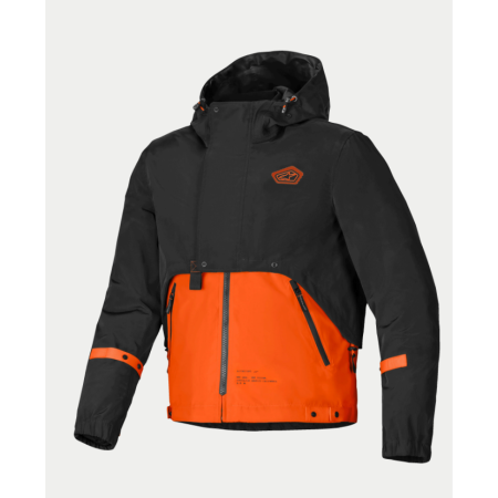 CAHAQUETA ALPINESTARS MOOTANT PARkA WP NEGRA NARANJA