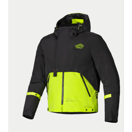 CAHAQUETA ALPINESTARS MOOTANT PARkA WP NEGRA FLUOR