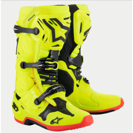 BOTA ALPINESTARS TECH-10 AMARILLA