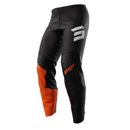 EQUIPACION PANTALON Y CAMISETA  SHOT RAW NARANJA