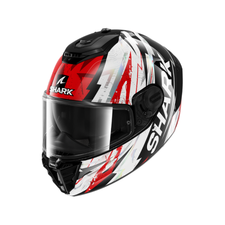 CASCO SHARK SPARTAN RS HIBOLT Black Blue Chrom