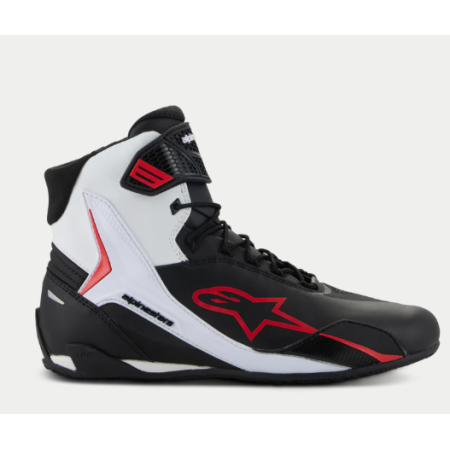 BOTA ALPINESTARS FASTER 4 BLANCO NEGRO ROJO