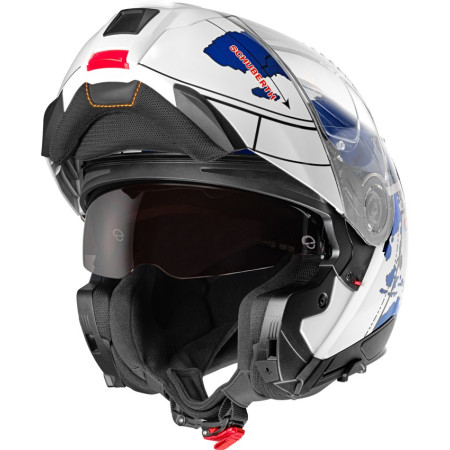 CASCO SCHUBERTH C5 GLOBE AZUL BRILLO
