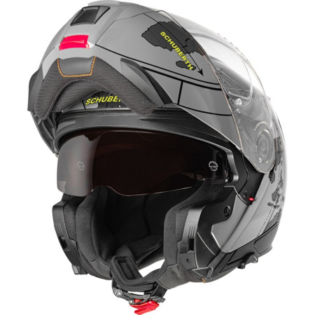 CASCO SCHUBERTH C5 GLOBE GRIS BRILLO