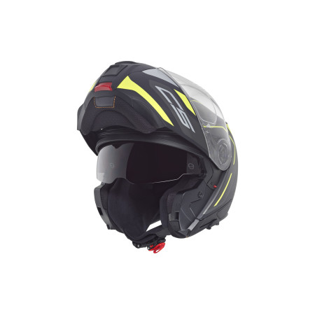 CASCO SCHUBERTH C5 OMEGA NEGRO FLUOR MATE