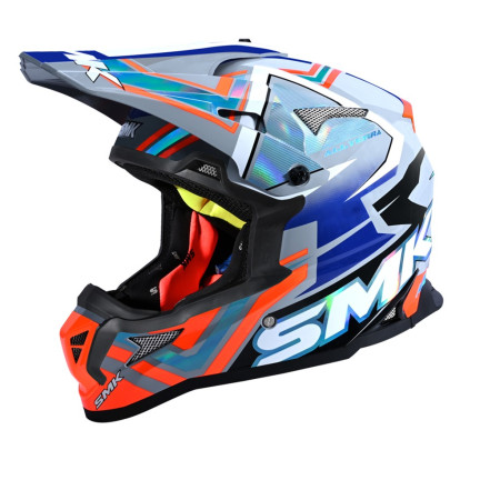 CASCO SMK ALLTERRA X-ACES DECORADO BRILLO