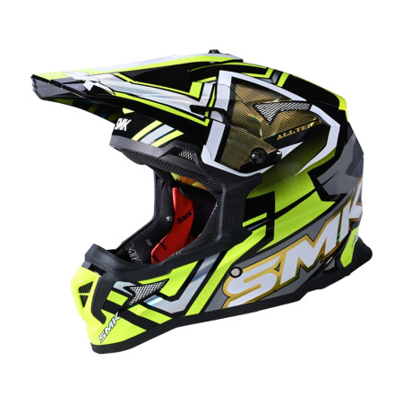 CASCO SMK ALLTERRA X-ACES DECORADO BRILLO