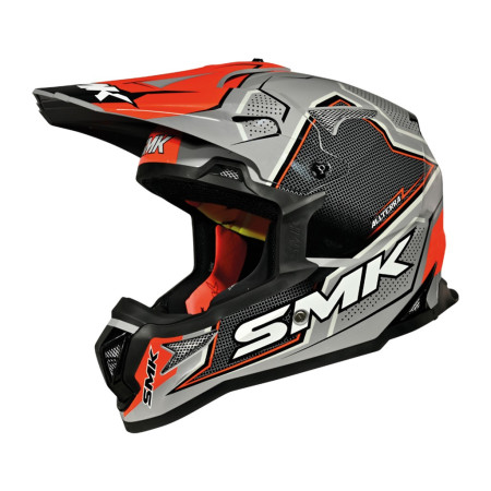 CASCO SMK ALLTERRA MAVERIX DECORADO BRILLO