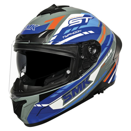 CASCO SMK TYPHOON SPORTS TOURER  DECORADO MATE
