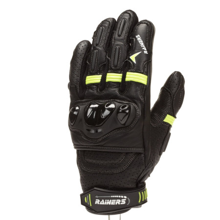 GUANTE RAINERS ROAD NEGRO FLUOR