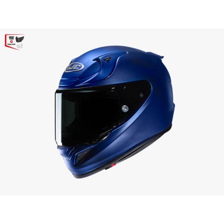 CASCO HJC RPHA 12 SEMI FLAT METALLIC BLUE
