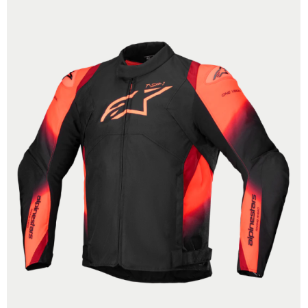 CAZADORA ALPINESTARS T-SP 1 V2 NEGRA ROJO FLUOR