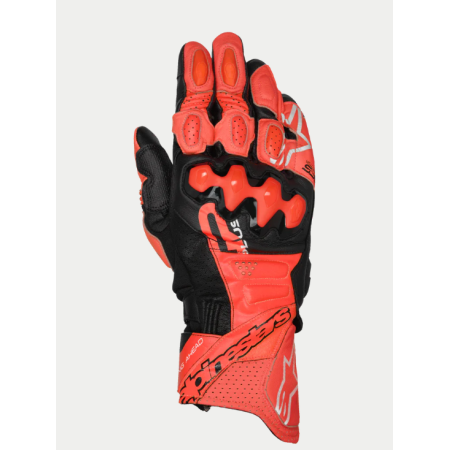 GUANTE ALPINESTARS GP PLUS R V3 ROJO BRILLANTE FLUOR ROJO
