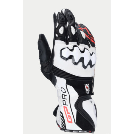 GUANTE ALPINESTARS GP PRO R4 NEGRO BLANCO