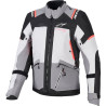 Cazadora-Cordura-Alpinestars-Andes-V4-Gris-impermeable-forro-desmontable-invierno