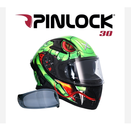 CASCO  AXOR APEX VENOMOUS VERDE
