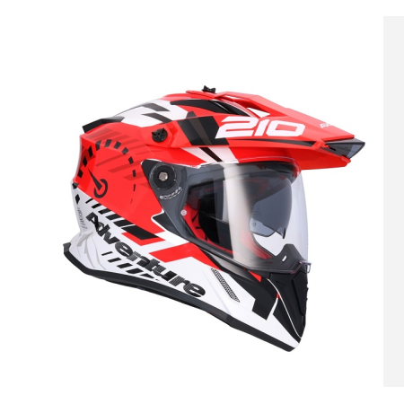 CASCO AXOR X-CROSS D/V  EPEEDOMENTER ROJO