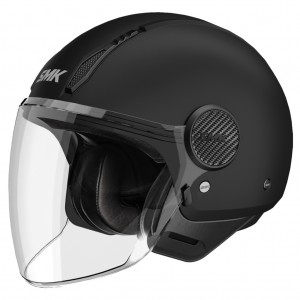 CASCO SMK LAMINAR NEGRO MATE