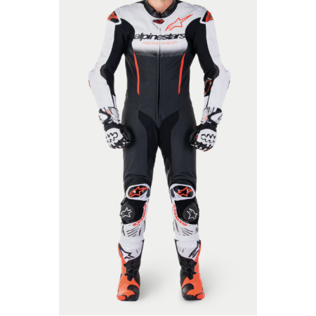 MONO ALPINESTARS  GP-7R BLANCO NEGRO  ROJO