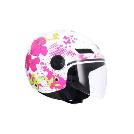 CASCO AXOR KIOTO FLOWER BLANCO KIDS