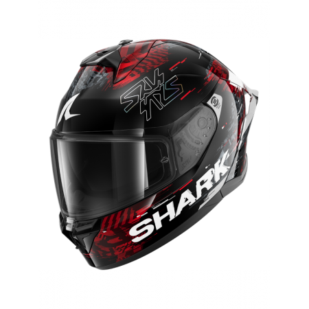 CASCO SHARK SKWAL CUP SPEED-VIB Black Red Silver