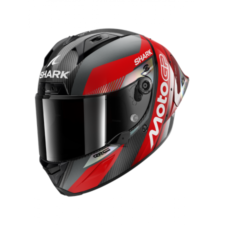 CASCO SHARK AERON-GP FIM RACING 2 MOTOGP Carbon Red Chrom