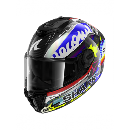 CASCO SHARK SPARTAN SPARTAN RS CARBON STREETRUSH Carbon Blue Chrom