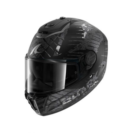 CASCO SHARK SPARTAN RS REPTAIA Mat Black Anthracite Anthracite