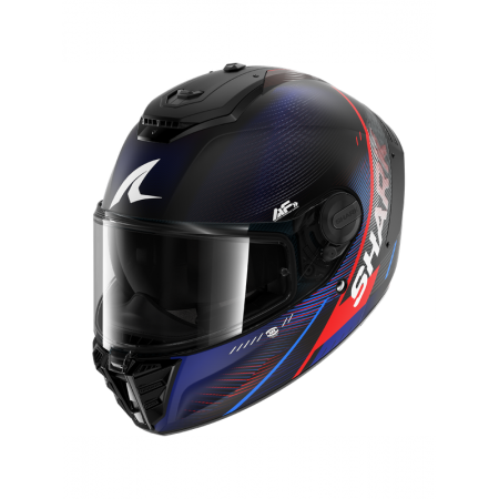 CASCO SHARK SPARTAN RS SPEED-TECH Mat Black Blue Red