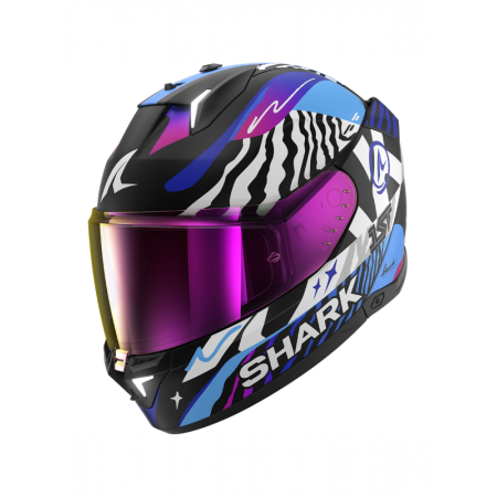 CASCO SHARK SKWAL i3 SPEED-FANCY Black White Blue