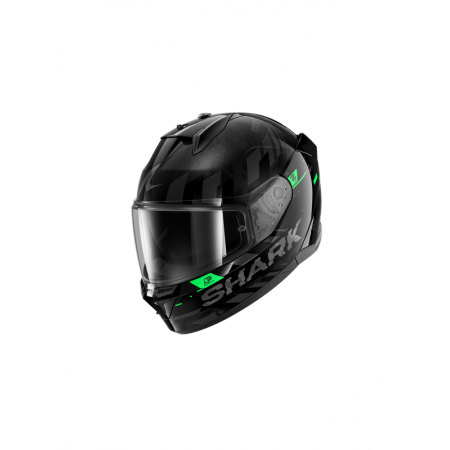 CASCO SHARK D-SKWAL 3 SKILFUL Black Anthracite Green