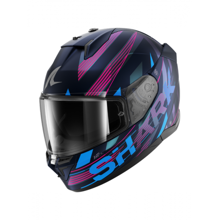 CASCO D-SKWAL 3 DASHED Mat Blue Purple Blue