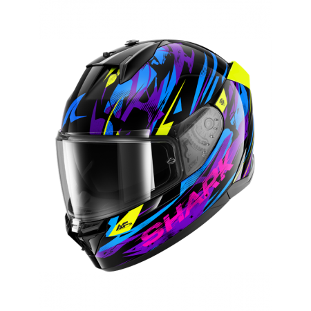 CASCO D-SKWAL 3 INKRIDER Black Blue Purple