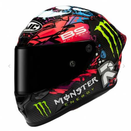 CASCO HJC RPHA 1 V2 CARBON QUARTARARO FUNKY DIABLO
