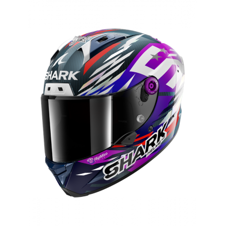 CASCO SHARK AERON REPLICA ZARCO SIGNATURE 2026 Carbon Violet Chrom