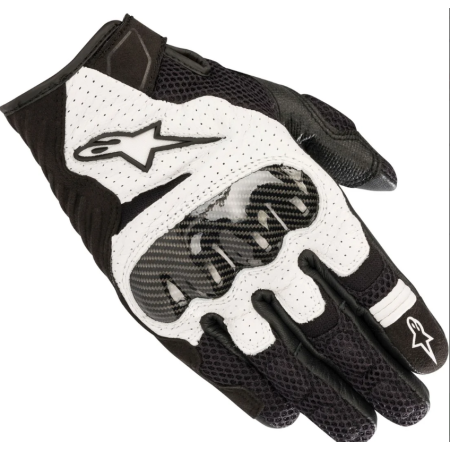 GUANTE ALPINESTARS SMX-1-AIR V2 NEGRO BLANCO