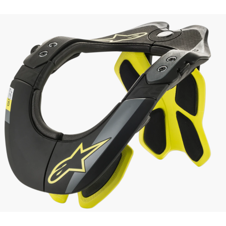 COLLARIN ALPINESTARS BNS TECH-2 NEGRO AMARILLO